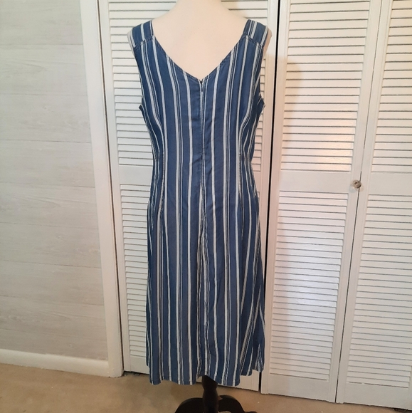 Appraisal Nautical stripe lightweight sundress sz 12 NWT *2 - Picture 2 of 7